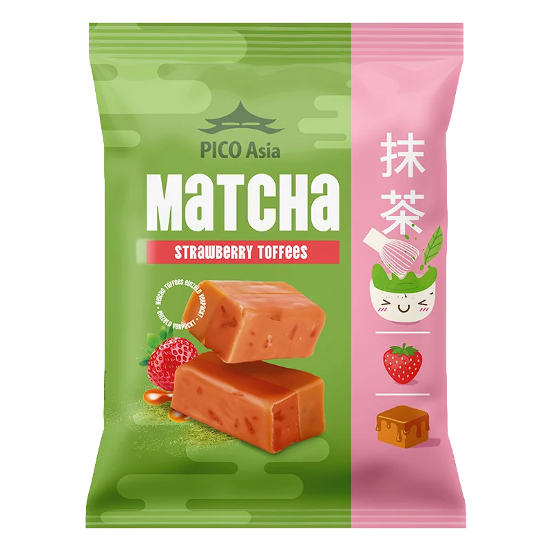Matcha Strawberry Toffee