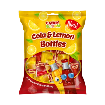 Candy Booom Cola & Lemon Bottles