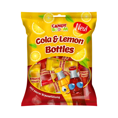 Candy Booom Cola & Lemon Bottles